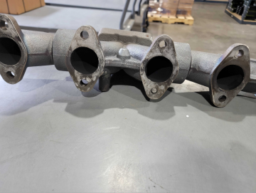 *CLEARANCE* DAP Assembled 3-Piece T4 Exhaust Manifold Pyro Tapped With Gaskets - 24VT4M